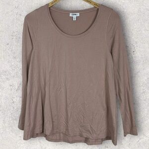 NEW Nordstrom Lightweight Supima Cotton Modal Pink Swing‎ T-Shirt Tee Size Small